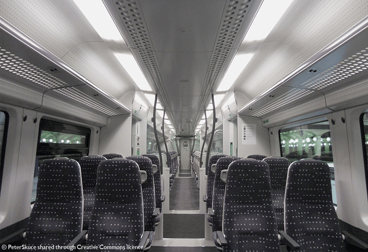 Class 379 interior